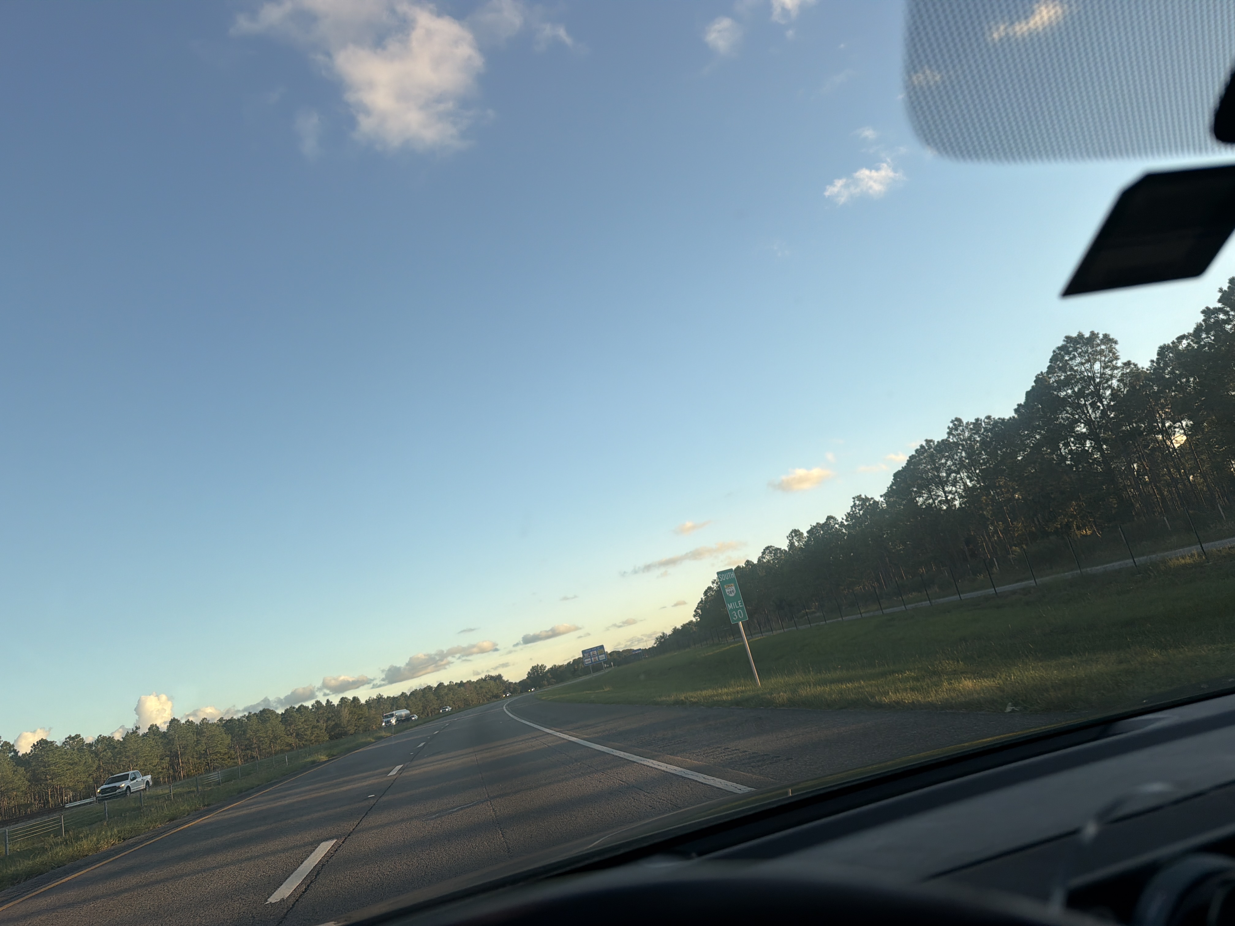 Picture of Florida sky in September